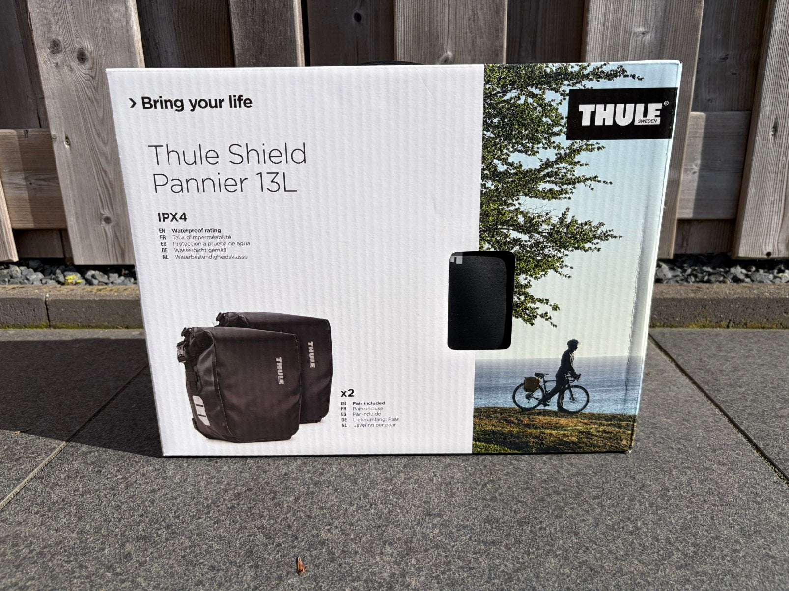 Fietstassen, Thule Shield Pannier 13L (x2), Ophalen, Nieuw