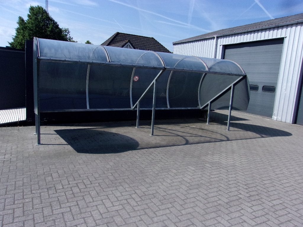 fietsenoverkappingen ,fietsstallingen ,overkappingen dug out, Ophalen of Verzenden, Zo goed als nieuw