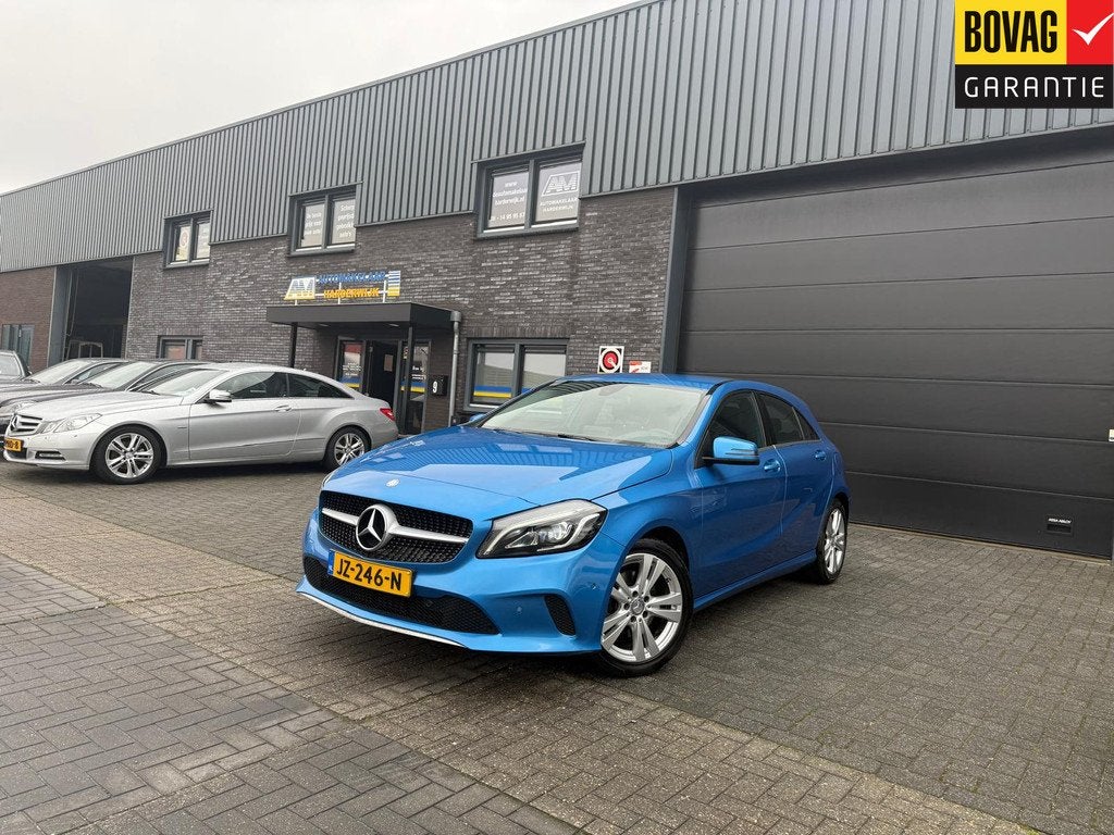 Mercedes-Benz A-Klasse 180 Ambition | AUTOMAAT | 1E EIGENAAR, 4 cilinders, Blauw, 122 pk, 19 km/l