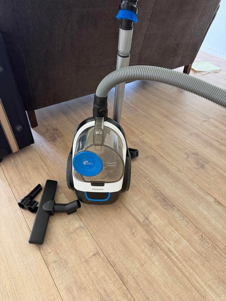 Philips PowerPro Compact Stofzuiger met PowerCyclone 5, Witgoed en Apparatuur, Stofzuigers, Philips, Ophalen of Verzenden, Zo goed als nieuw