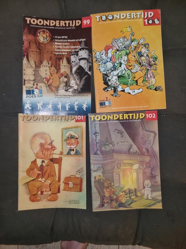 2016 tm 2024 compleet Toondertijd  e.v.t ook los per/jaar, Boeken, Stripboeken, Meerdere stripboeken, Ophalen of Verzenden, Gelezen