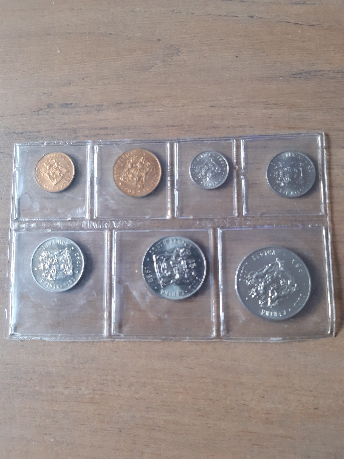 muntset suid africa 1983 kk f.21.2, Postzegels en Munten, Ophalen, Zuid-Afrika