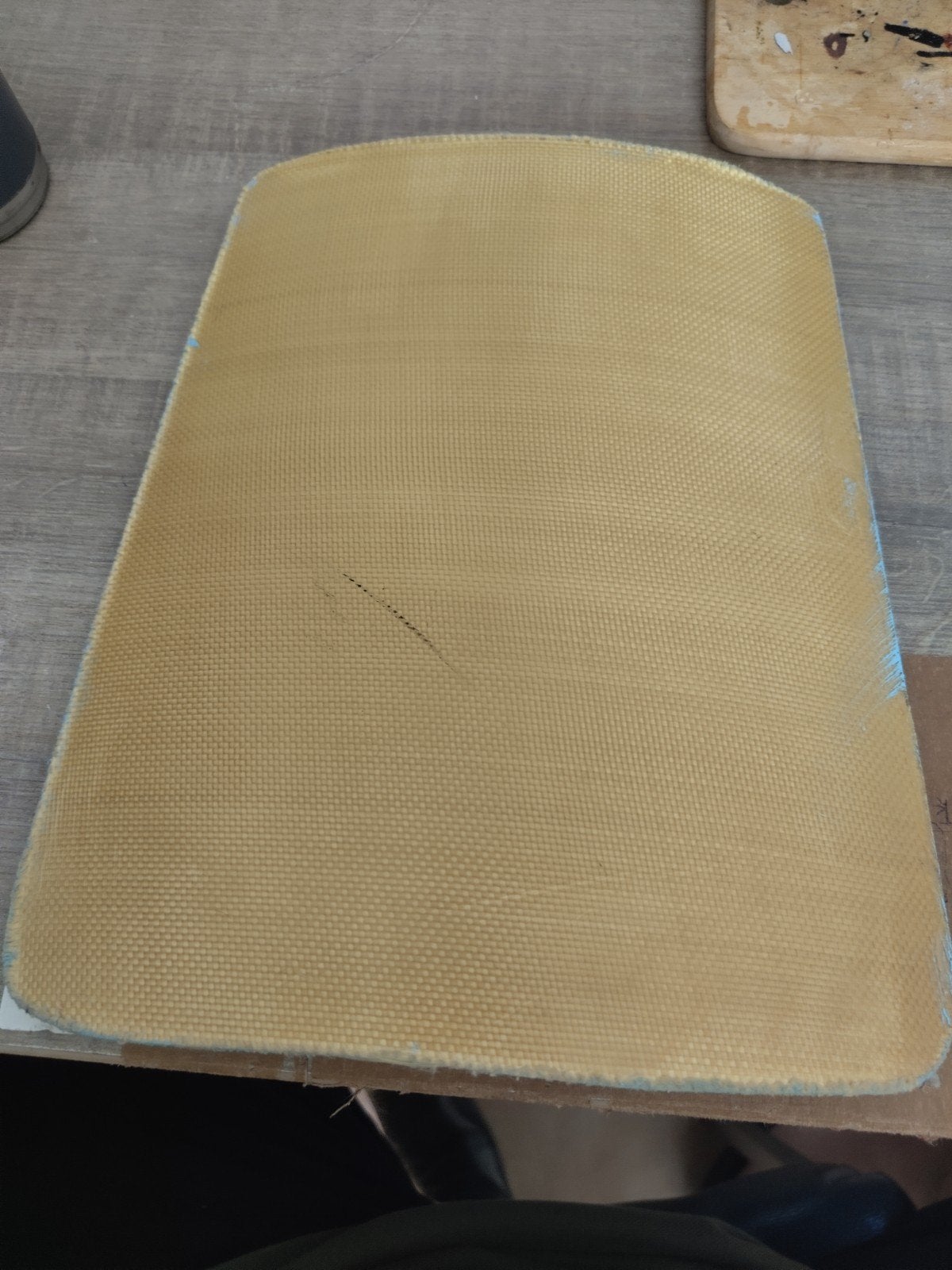 Kevlar ballistische plaat voor plate carrier, Ophalen of Verzenden, Landmacht, Nederland