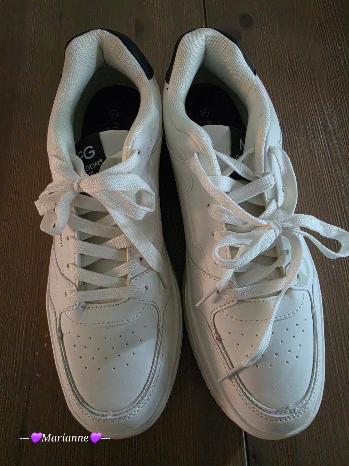 Mc gregor witte sneakers 44, Ophalen of Verzenden, Zo goed als nieuw, Wit, Sneakers of Gympen