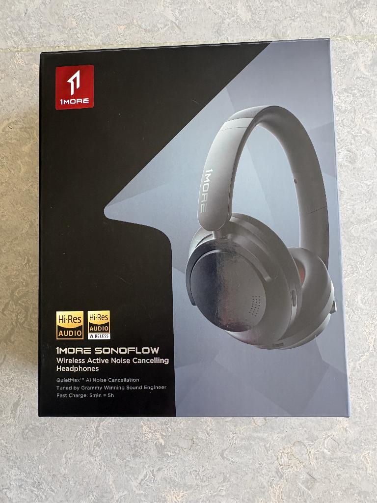 1More SonoFlow (V1), Hi-Res ANC Koptelefoon: goed getest!, Audio, Tv en Foto, Koptelefoons, Overige merken, Bluetooth, Ophalen of Verzenden