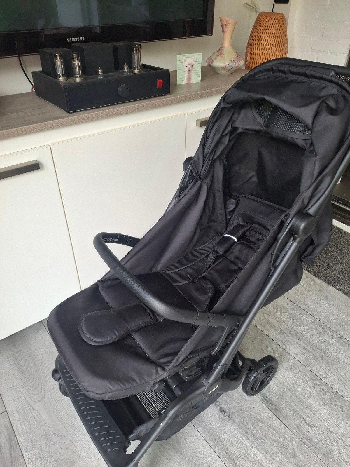 Qute Buggy, zwart, Ophalen, Zo goed als nieuw, Overige merken, Verstelbare rugleuning