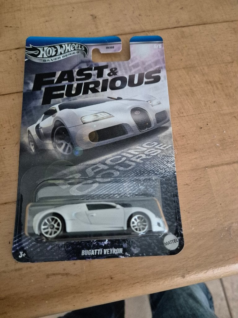 hot wheels fas & furious racing course bugatti veyron, Ophalen of Verzenden, Nieuw, Auto