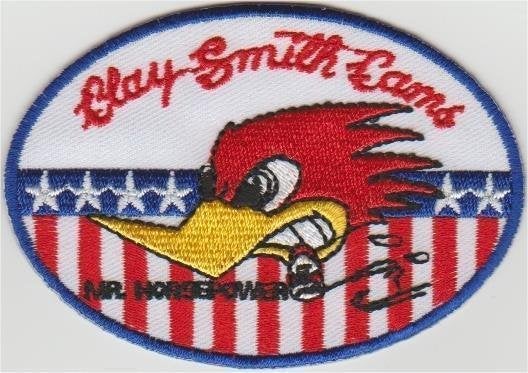 Mr. Horsepower Clay Smith patch embleem #11, Verzenden, Nieuw, Bedrijf of Vereniging