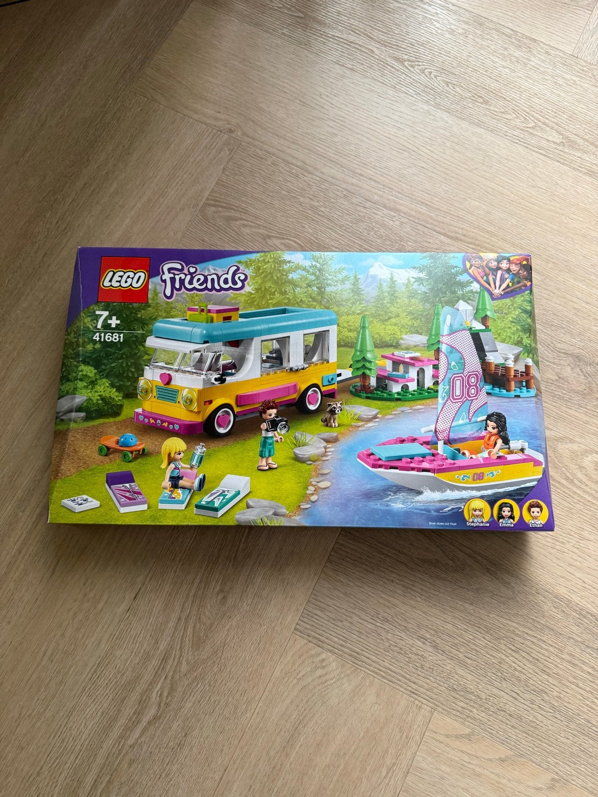 LEGO Friends 41681 Camper en Zeilboot Zo goed als nieuw, Ophalen of Verzenden, Zo goed als nieuw