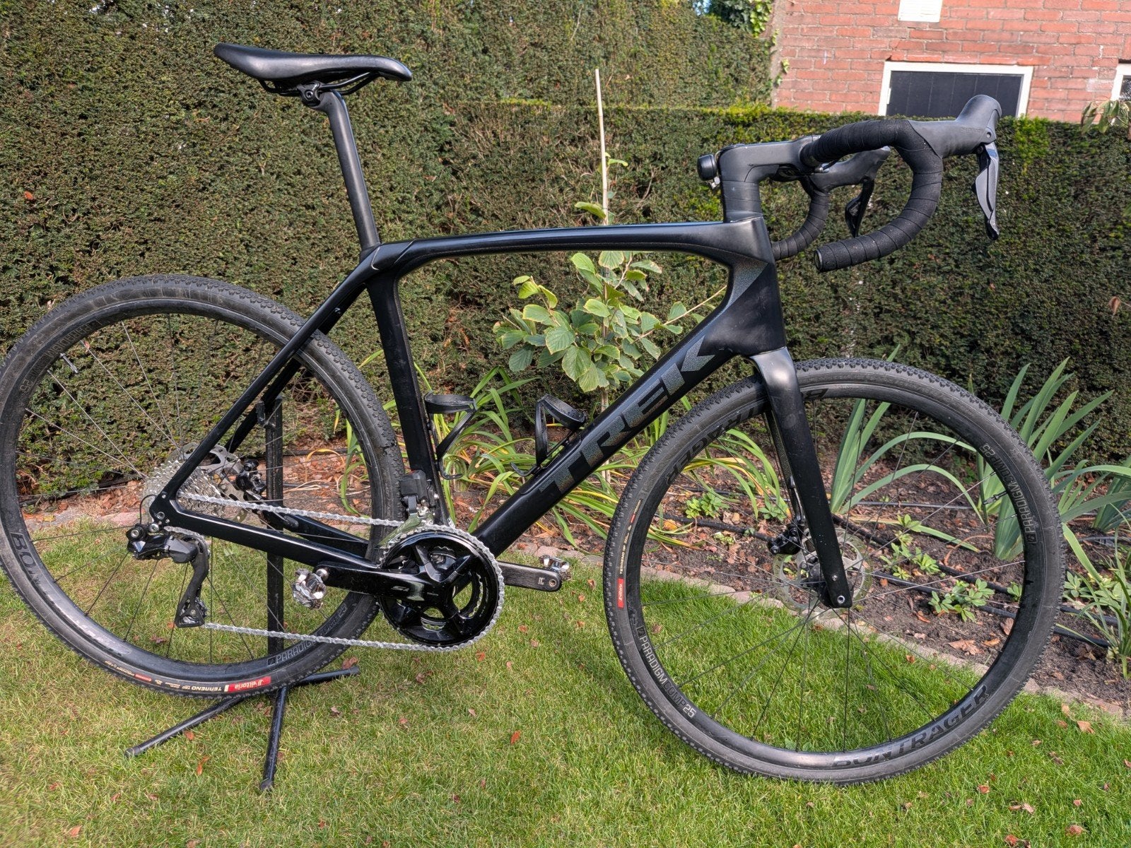 Trek Domane SL6 Gen4 2x12 Di2 Shimano 105 Race/Gravel, Fietsen en Brommers, Carbon, Zo goed als nieuw, Meer dan 20 versnellingen