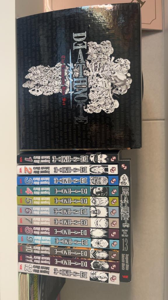 Death Note Complete Box Set - Manga Serie (13 delen), Boeken, Complete serie of reeks, Ophalen, Zo goed als nieuw