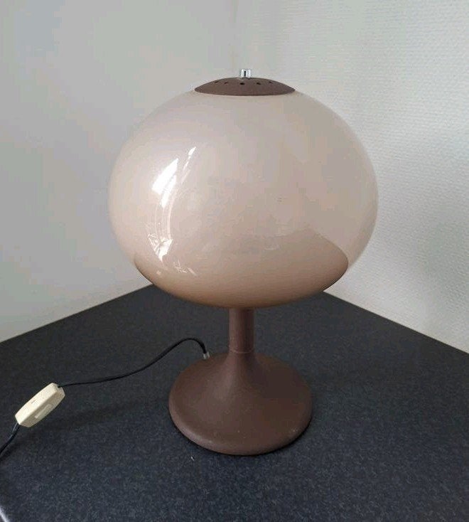Vintage tafellamp mushroom Dijkstra, Ophalen of Verzenden, Paddenstoellamp, Design