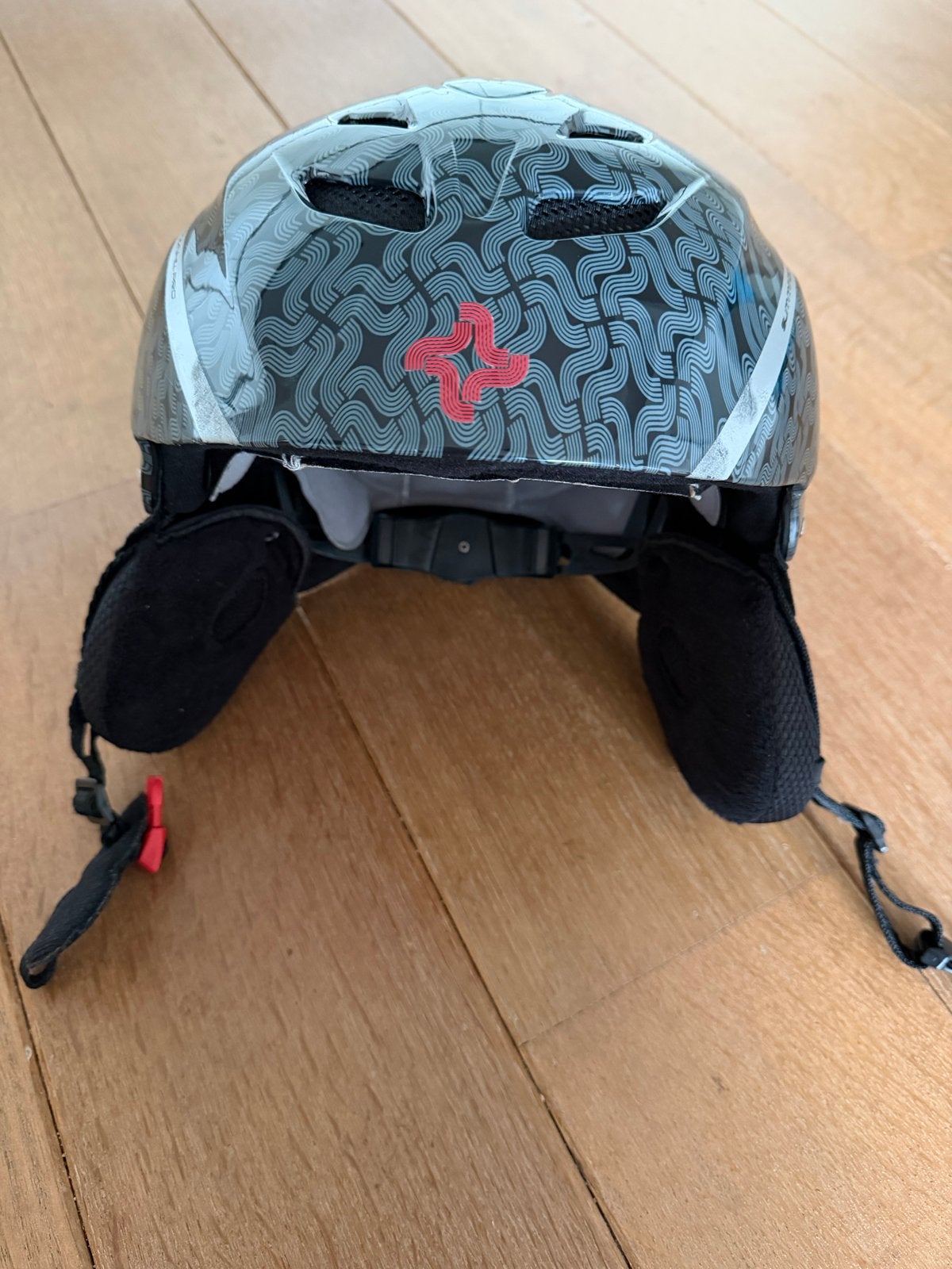 Summit Ski/Snowboard Helm - Zwart/Grijs Patroon, Overige merken, Overige typen, Ophalen of Verzenden, Zo goed als nieuw