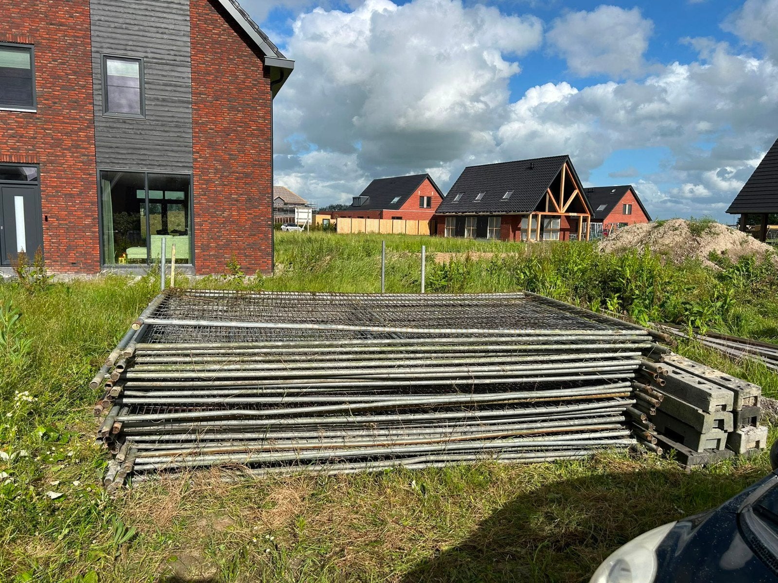 Bouwhekken met blokken, Ophalen of Verzenden, Overige typen, Minder dan 2 meter