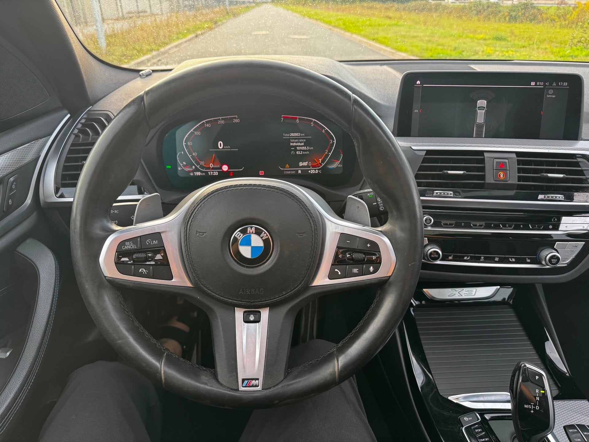 BMW X3 XDrive30i High Executive M-PAKKET|AUT|ACC|HEADUP|PANO, Auto's, Gebruikt, Euro 6, 4 cilinders, Leder en Stof