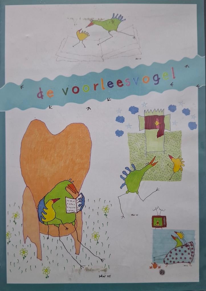 De voorleesvogel dvd KRASVRIJ Waarom is voorlezen goed, Alle leeftijden, Ophalen of Verzenden, Gebruikt