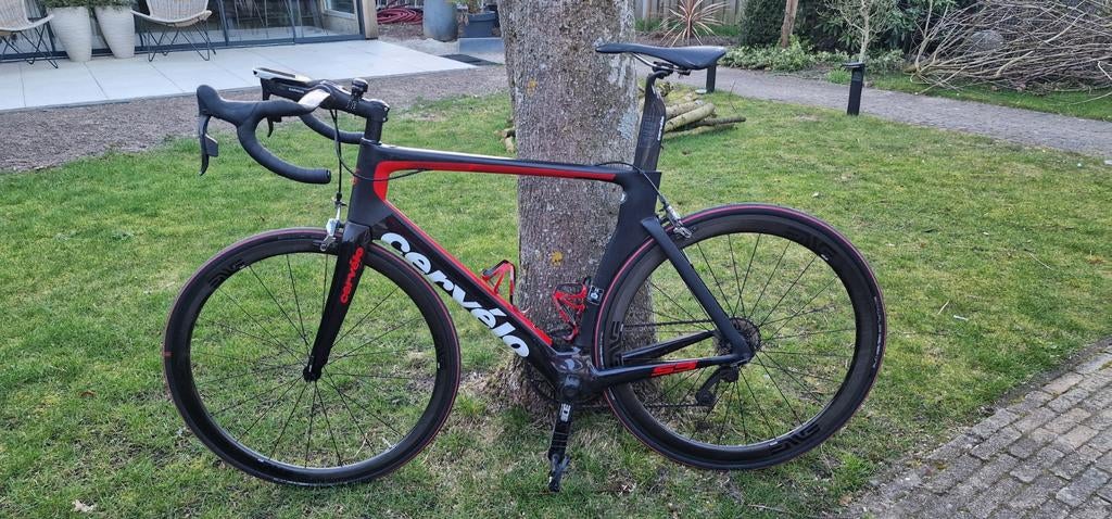 Cervélo S5 Racefiets - Maat 58 - SRAM Red - Topstaat, Fietsen en Brommers, Ophalen of Verzenden
