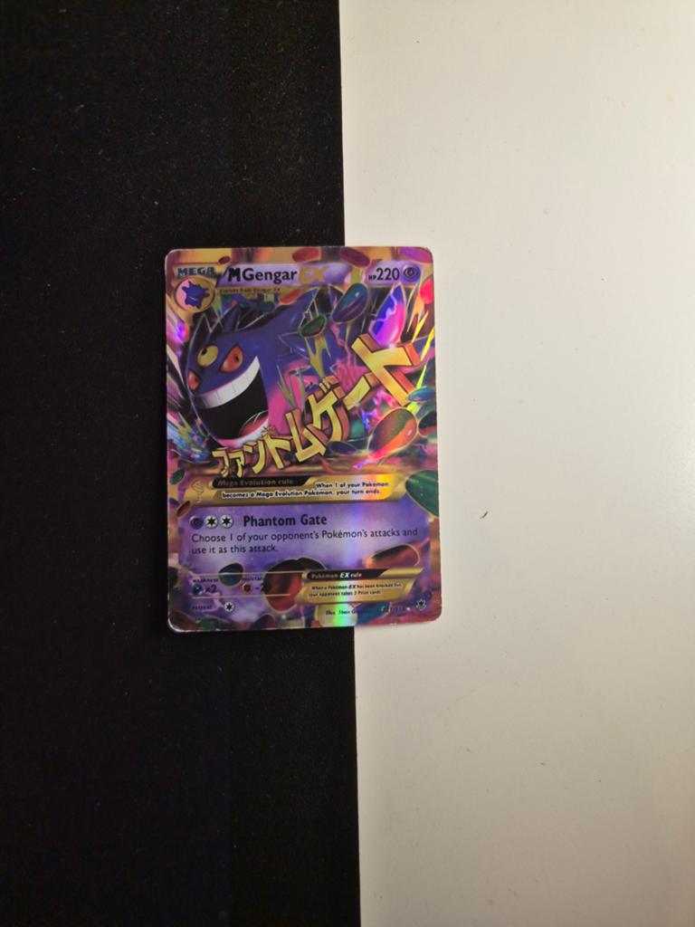 Pokemon kaart M Gengar EX, Ophalen, Zo goed als nieuw
