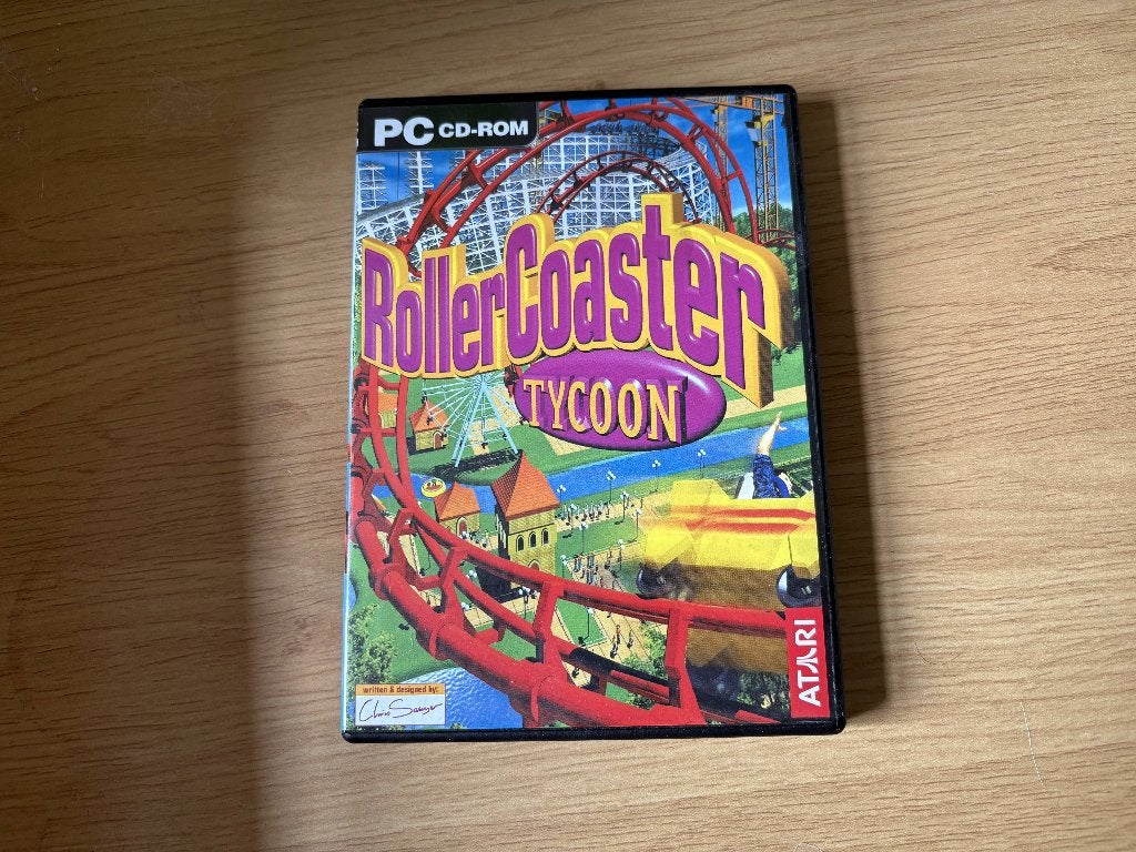 RollerCoaster Tycoon PC CD-ROM, Spelcomputers en Games, Games | Pc, 1 speler, Ophalen of Verzenden, Zo goed als nieuw, Vanaf 3 jaar