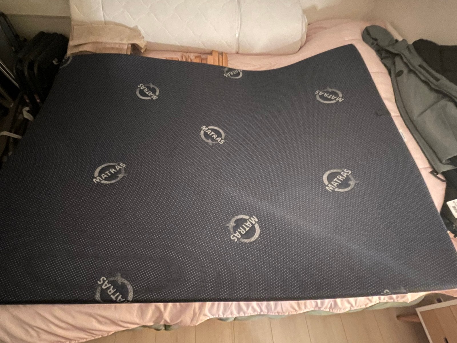 QMatras matras en topper VW California T5 - T6, Ophalen, Zo goed als nieuw