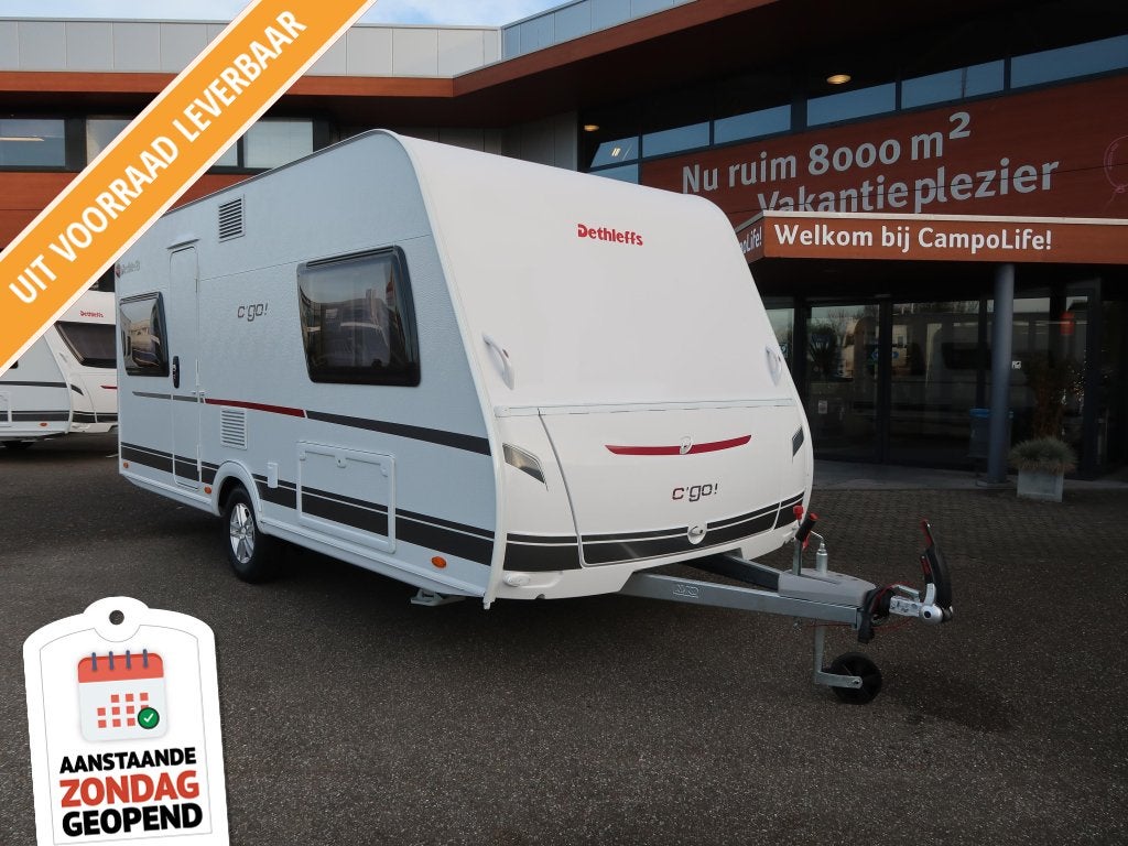 Dethleffs C'Go 475 FR SUPERAANBIEDING NIEUW!!!!, Rondzit, Overige typen, Dethleffs, Reservewiel