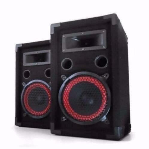 Kleine Discospeakers 8Inch 2 x 150Watt 733