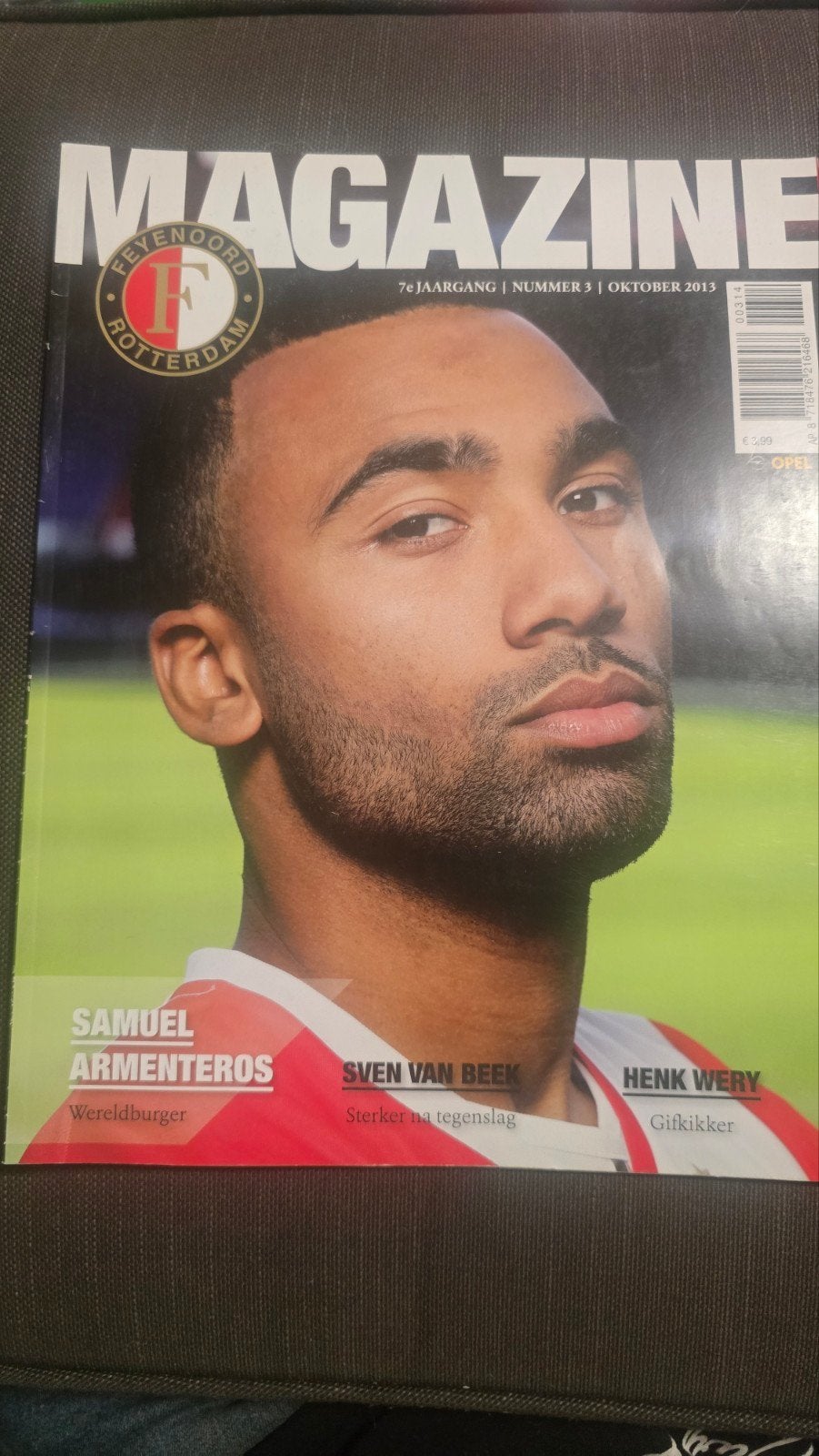 Feyenoord Magazine Oktober 2013 - Samuel Armenteros, Ophalen of Verzenden, Zo goed als nieuw