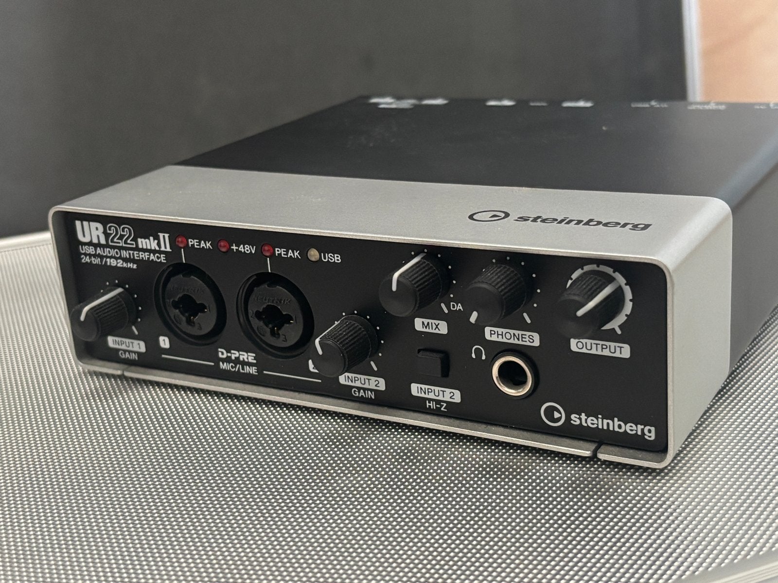 Steinberg UR22mkII USB Audio Interface, Ophalen of Verzenden, Zo goed als nieuw