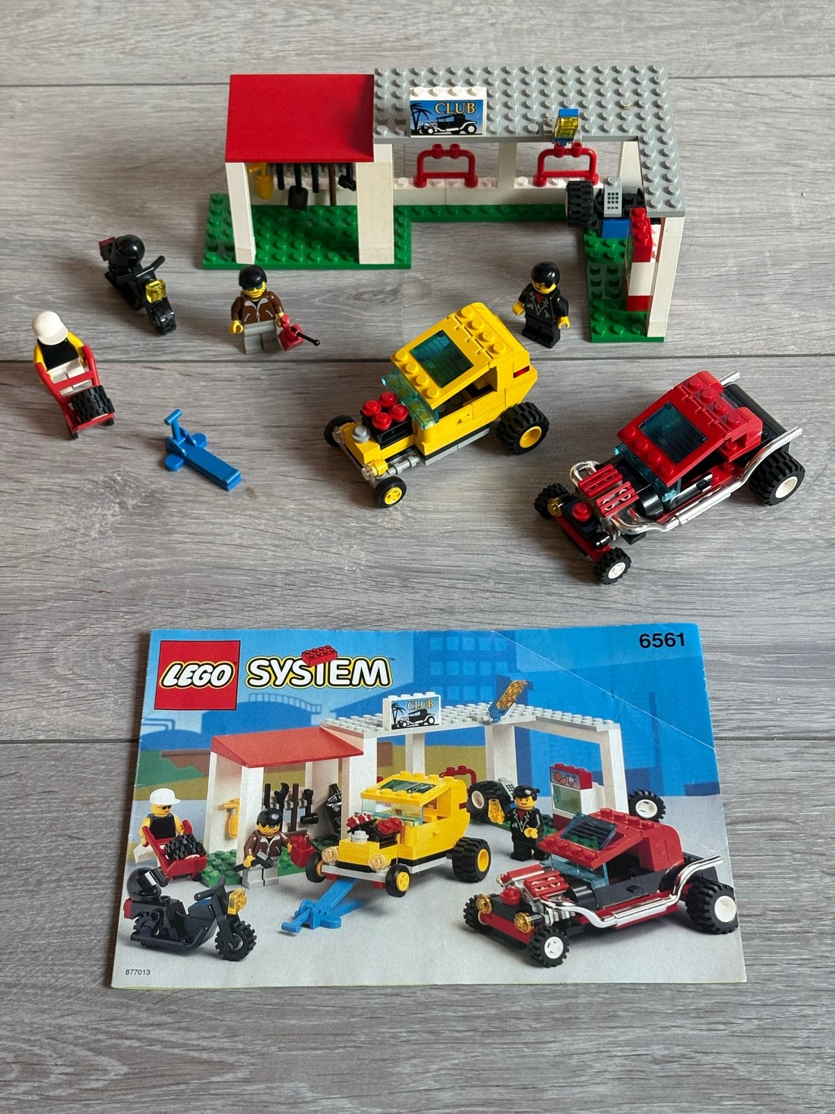 Lego System 6561: Hot Rod Club met Instructies, Kinderen en Baby's, City, Lego, Ophalen of Verzenden, Zo goed als nieuw