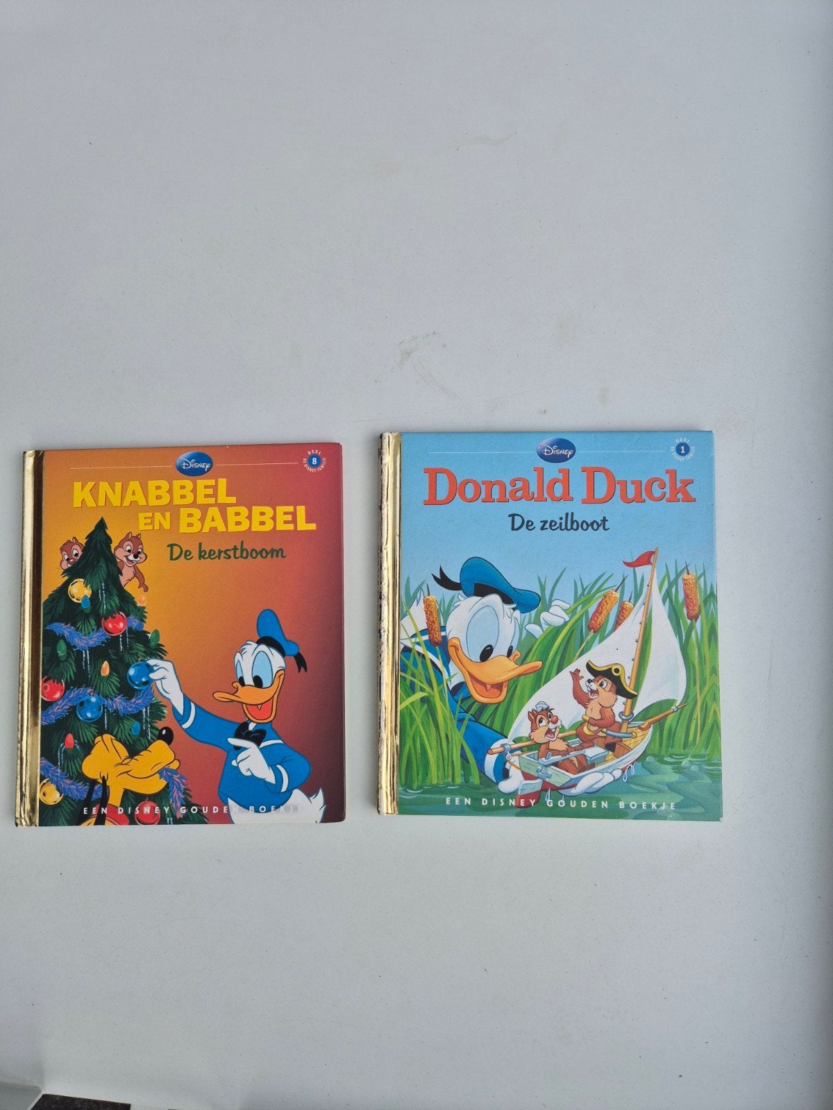 Disney Gouden Boekjes: Knabble & Babbel, Donald Duck, Ophalen of Verzenden