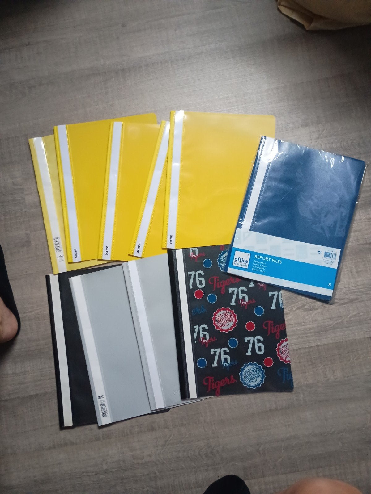 Mappen/ snelhechters, Ophalen