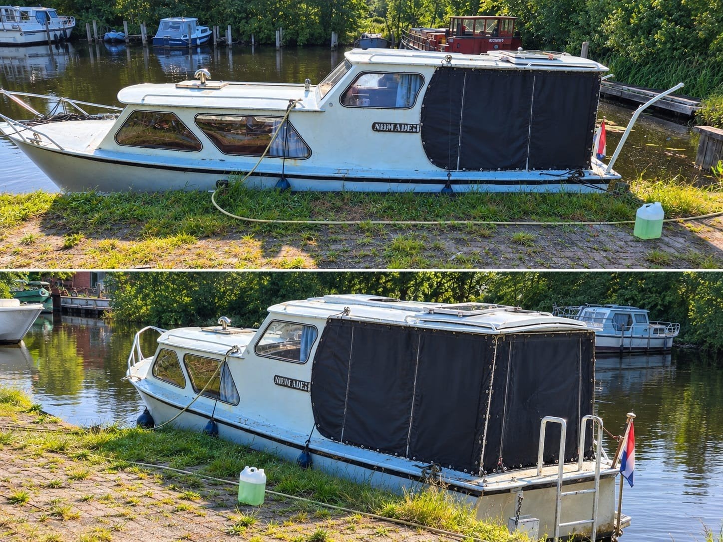 Kajuitboot met binnenboordmotor - Ideaal voor recreatie, Overige merken, Gebruikt, Koelkast, Overige materialen