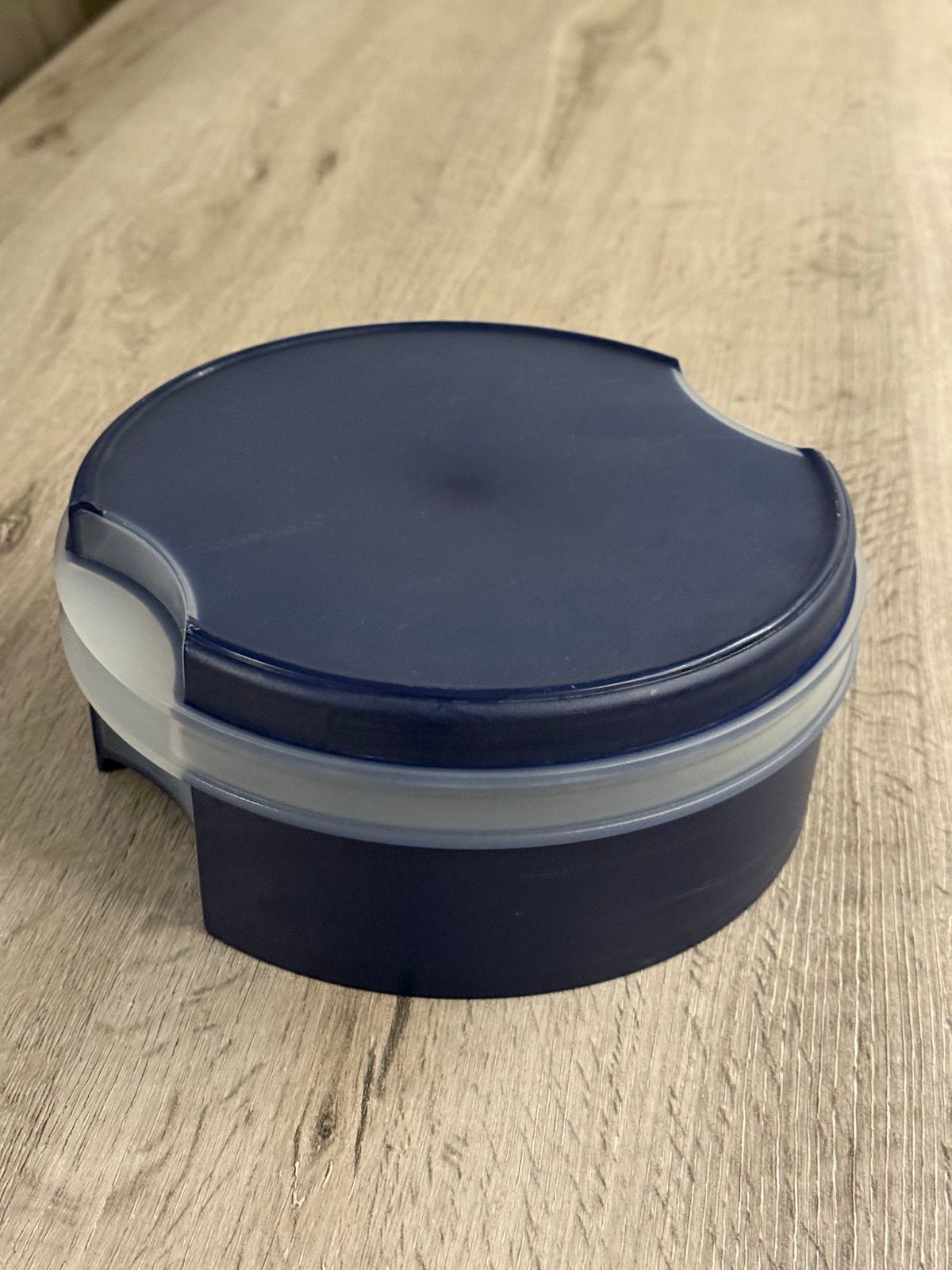 Tupperware bewaardoos blauw met deksel nieuw, Gebruikt, Bewaardoos, Blauw, Ophalen of Verzenden