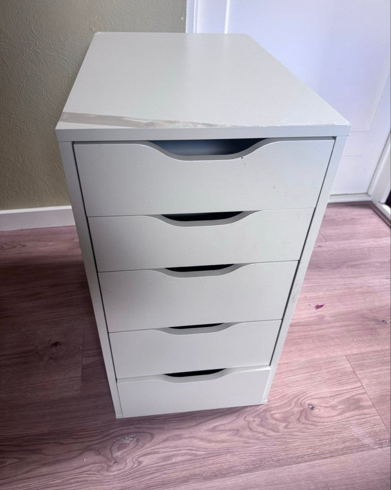 Alex Ladekastje met 5 laden, Huis en Inrichting, Ophalen, Minder dan 50 cm, Gebruikt, 5 laden of meer