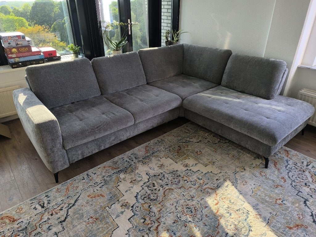 Hoekbank, Huis en Inrichting, Banken | Bankstellen, Ophalen, 250 tot 300 cm, Gebruikt, Hoekbank