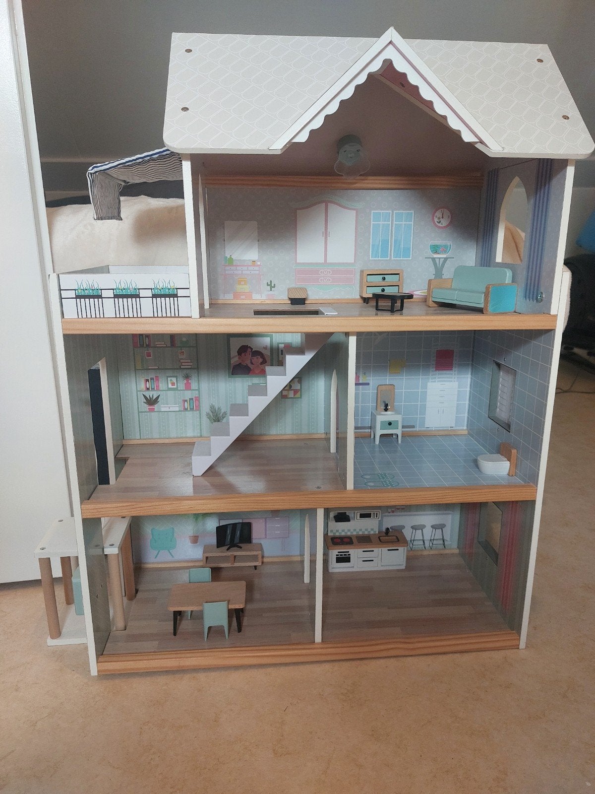 poppenhuis, Ophalen, Gebruikt, Poppenhuis