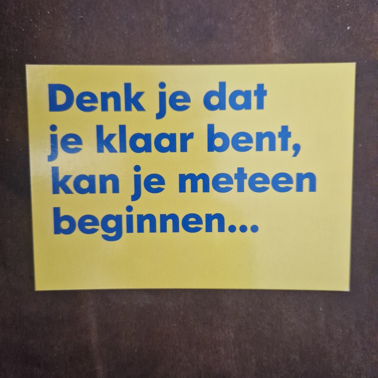 Ansichtkaart Boomerang IKEA, Ophalen of Verzenden