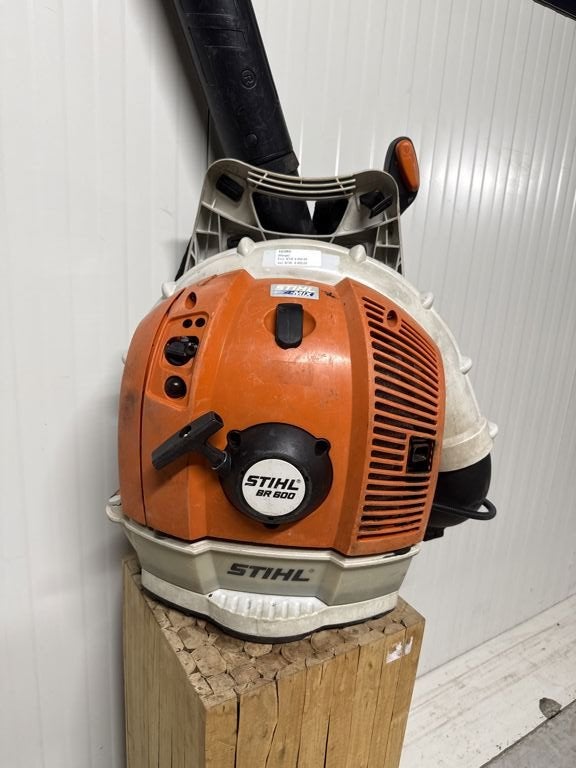 Stihl Stihl BR600 benzine ruggedragen bladblaz 2018, Tuin en Terras, Gebruikt, Stihl