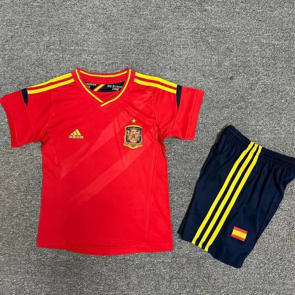 Spanje thuis shirt tenue kids retro 2012 | 98 t/m 164, Verzenden, Nieuw, Shirt