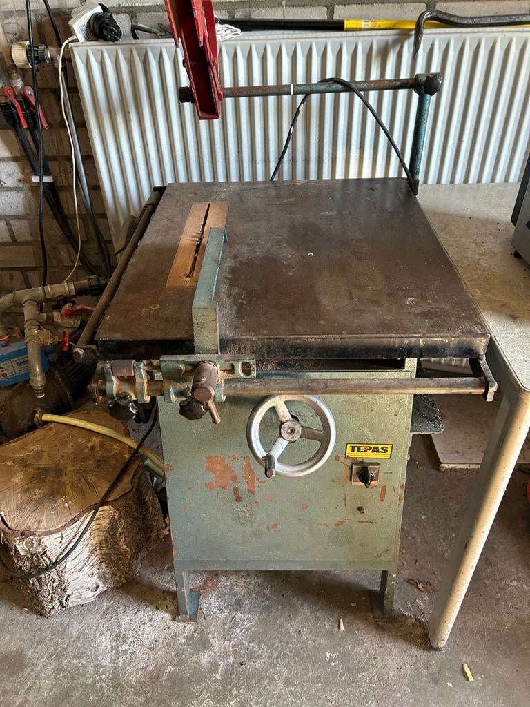 Loeizware Zaagtafel 230V - Krachtige Machine, Gebruikt, 70 mm of meer, Overige typen, Ophalen of Verzenden