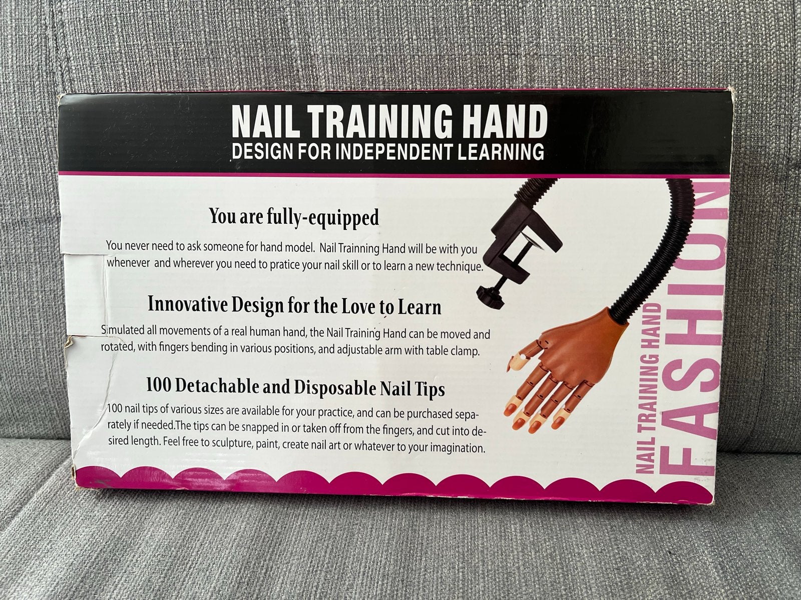 Nail training hand/ nagel oefen hand, Ophalen of Verzenden, Zo goed als nieuw