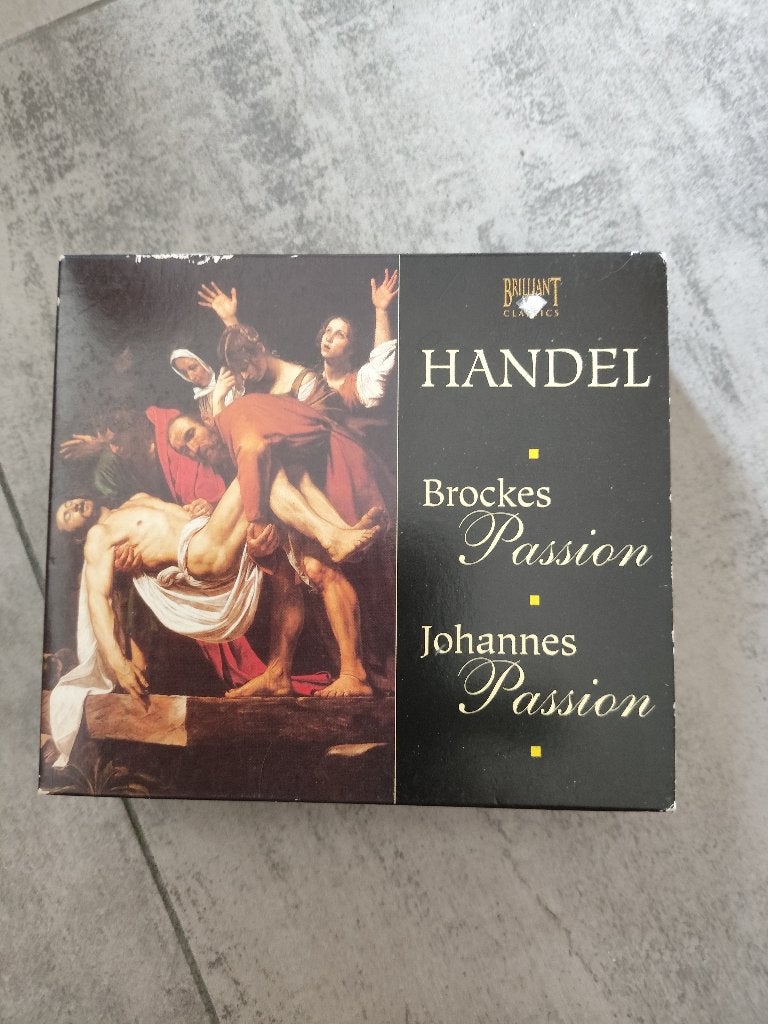 Handel Brockes Passion Johannes Passion 3cd's, Cd's en Dvd's, Ophalen of Verzenden, Classicisme, Zo goed als nieuw, Kamermuziek