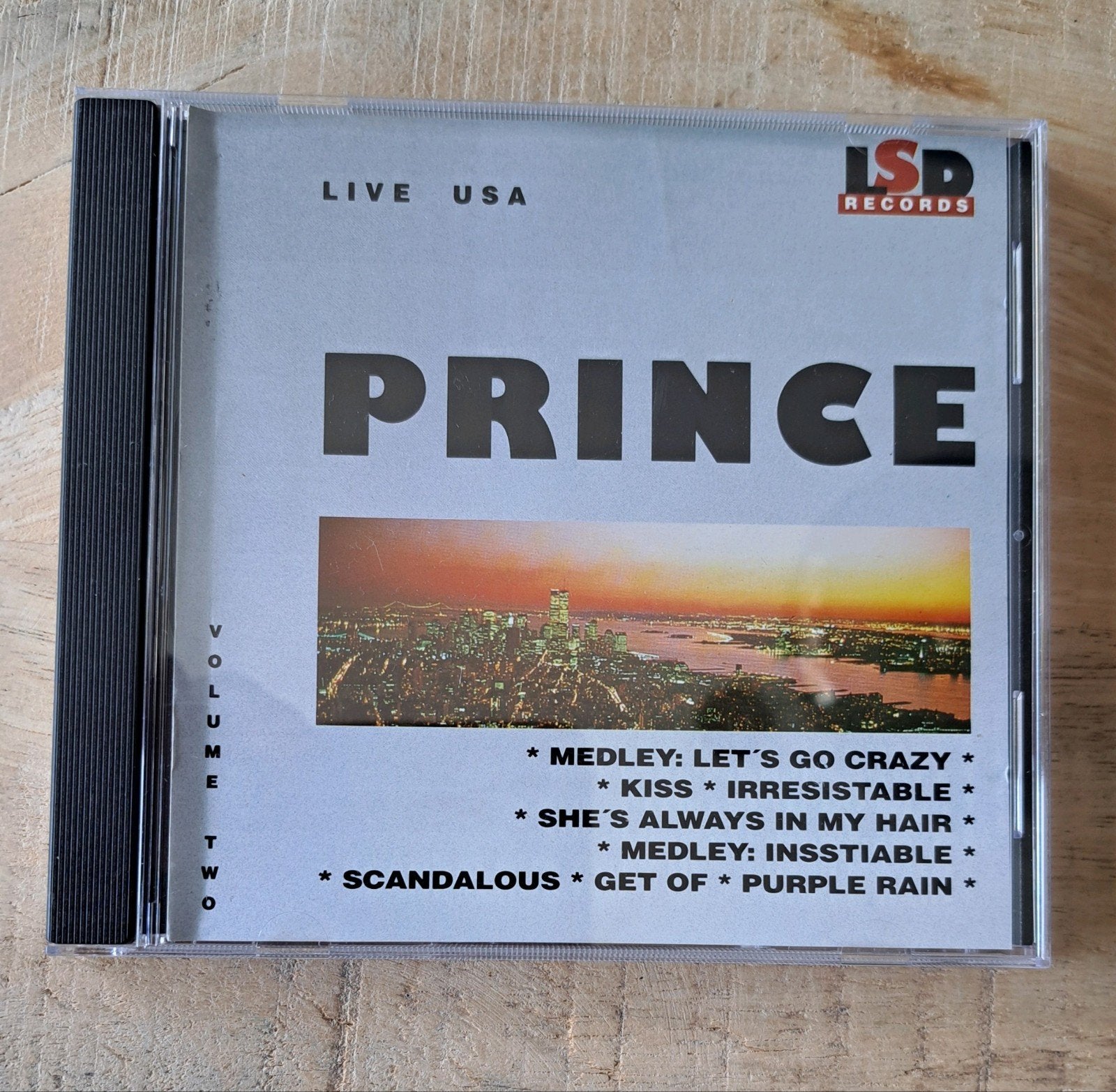 Prince Vol. 2 Live USA - LSD Records (bootleg), Import, Pop, Overige typen, Ophalen of Verzenden