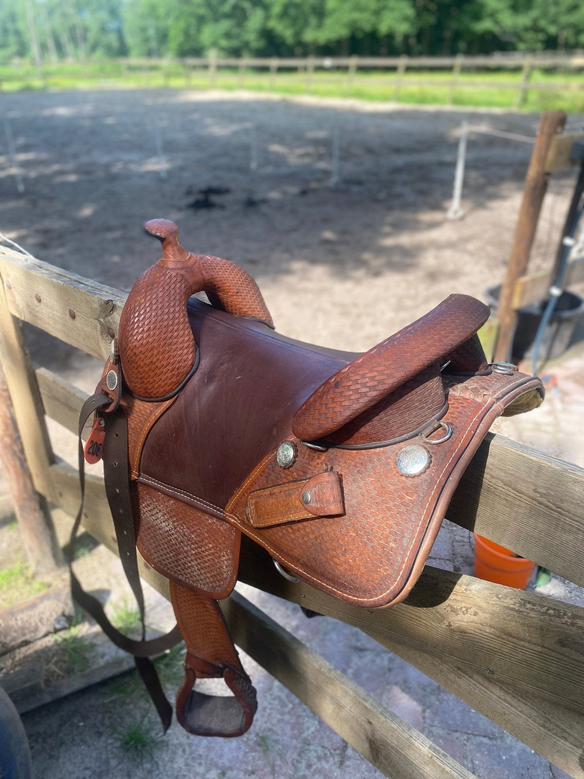 Bob Marshall Westernzadel, Dieren en Toebehoren, Ophalen, Zo goed als nieuw, Western