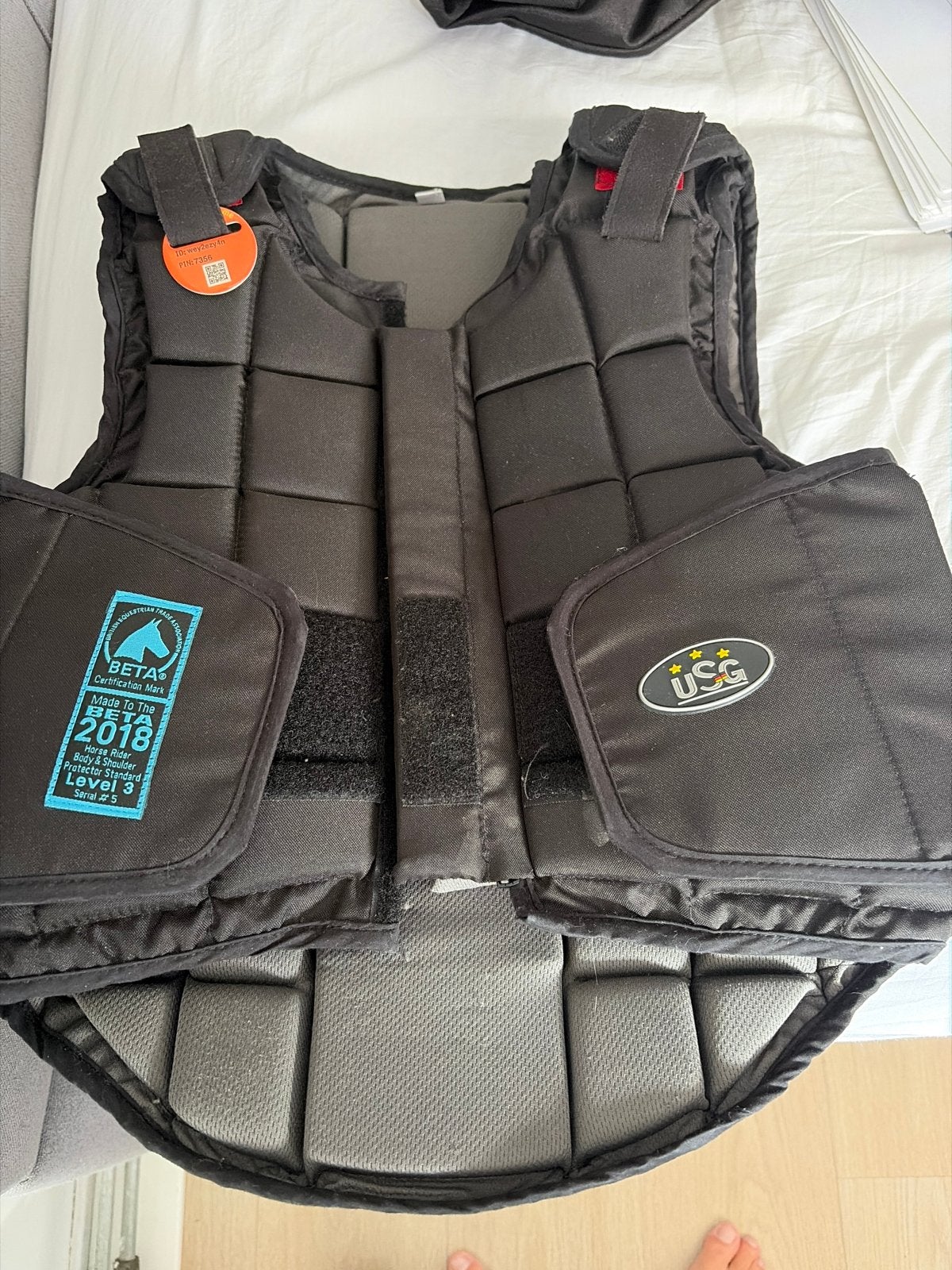 Paardrij body protector kind, Bodyprotector, Ophalen of Verzenden, Zo goed als nieuw