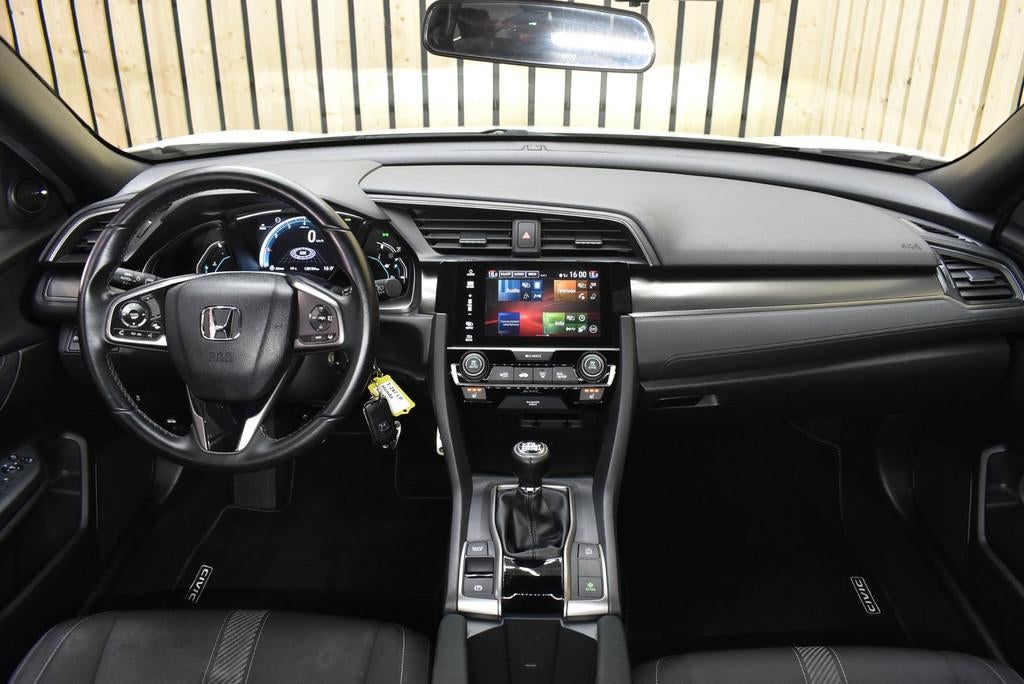 Honda Civic 1.0 i-VTEC Elegance 128dkm Sport Plus Pakket Car, Stof, Gebruikt, Euro 6, 1246 kg