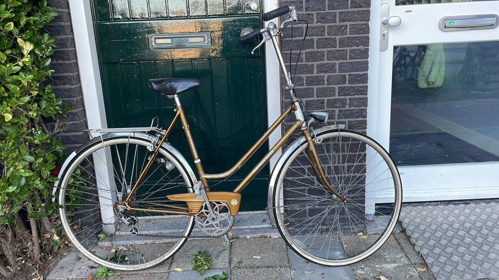 Motobecane Classic retro bike/fiets, golden, Fietsen en Brommers, 56 cm of meer, Ophalen, Gebruikt, Overige merken