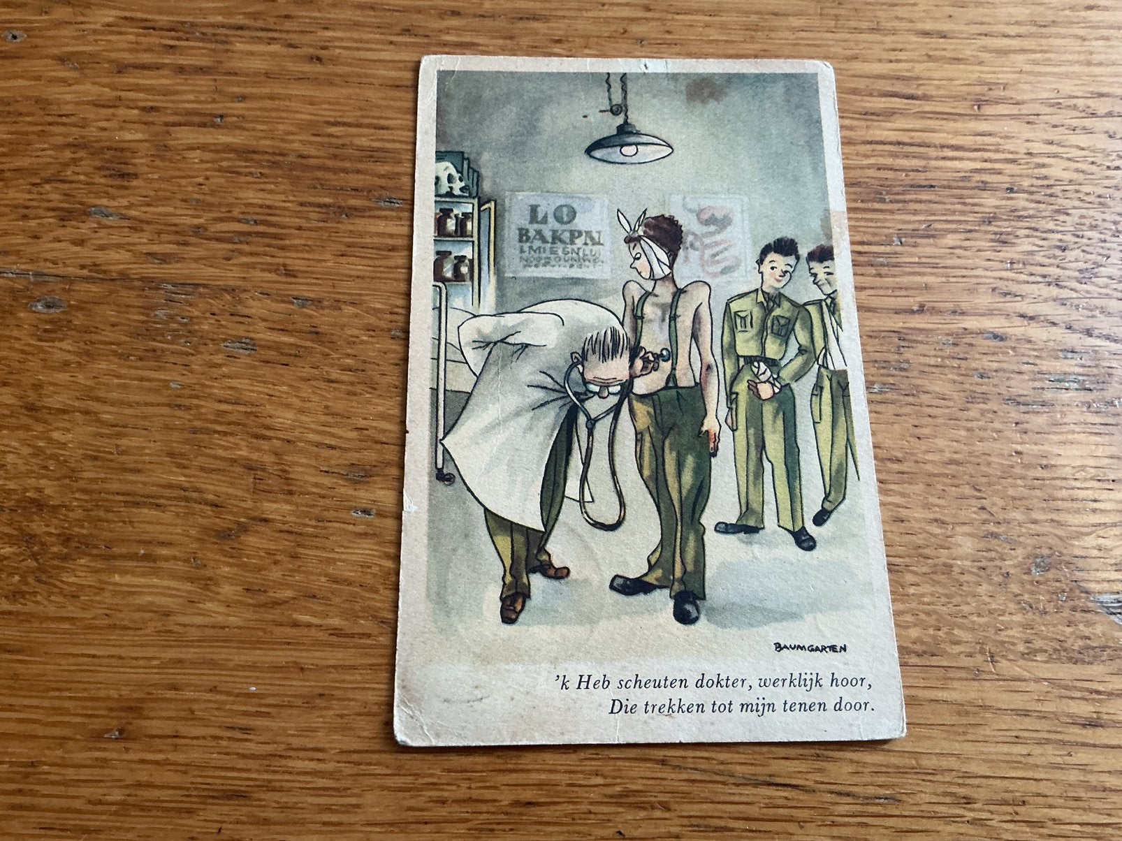 M74 militair Illustrator, Ophalen of Verzenden, Voor 1920, Overige thema's