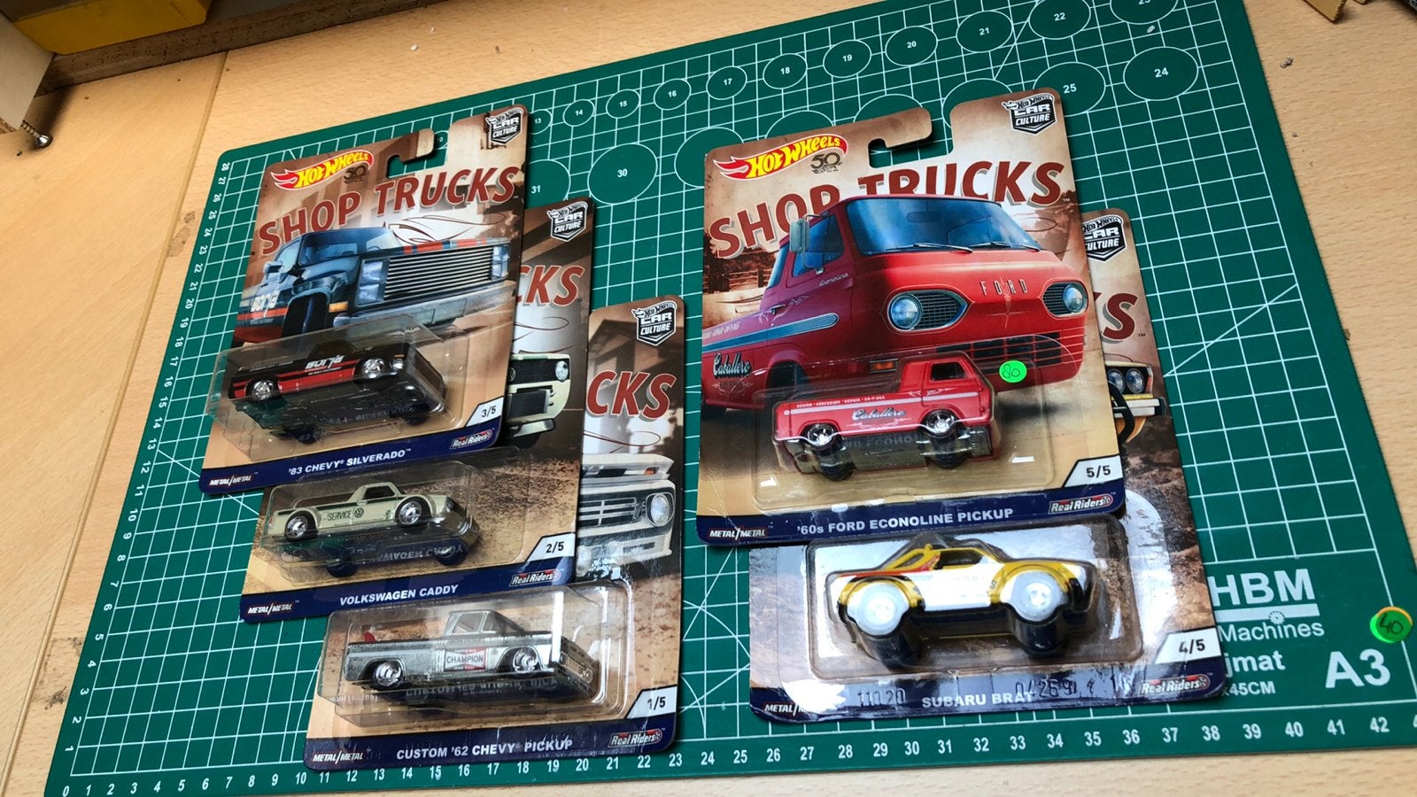 Shop truck set Hot Wheels Hotwheels VAVB nieuw, Nieuw, Auto