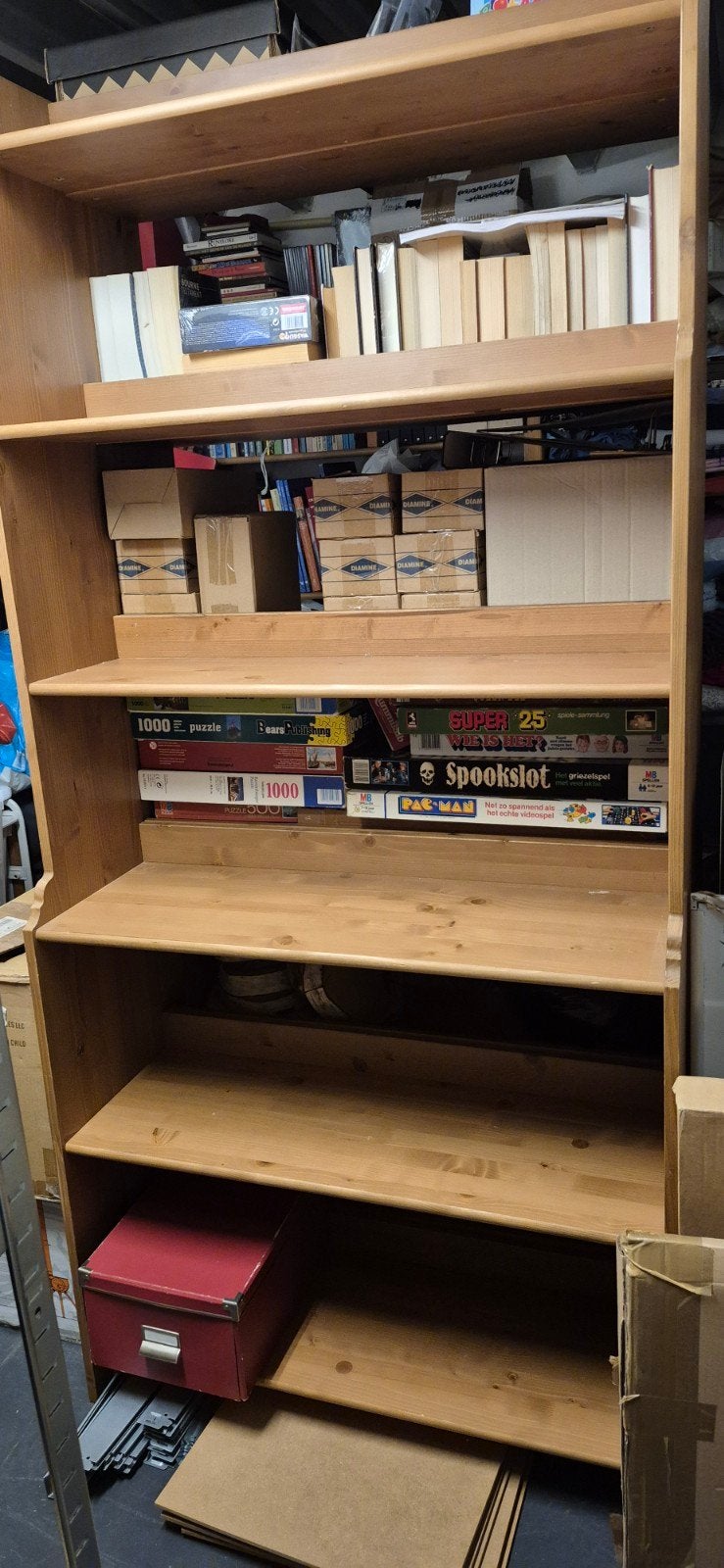 ikea kast massief hout, Ophalen, Met plank(en), Gebruikt, 50 tot 100 cm